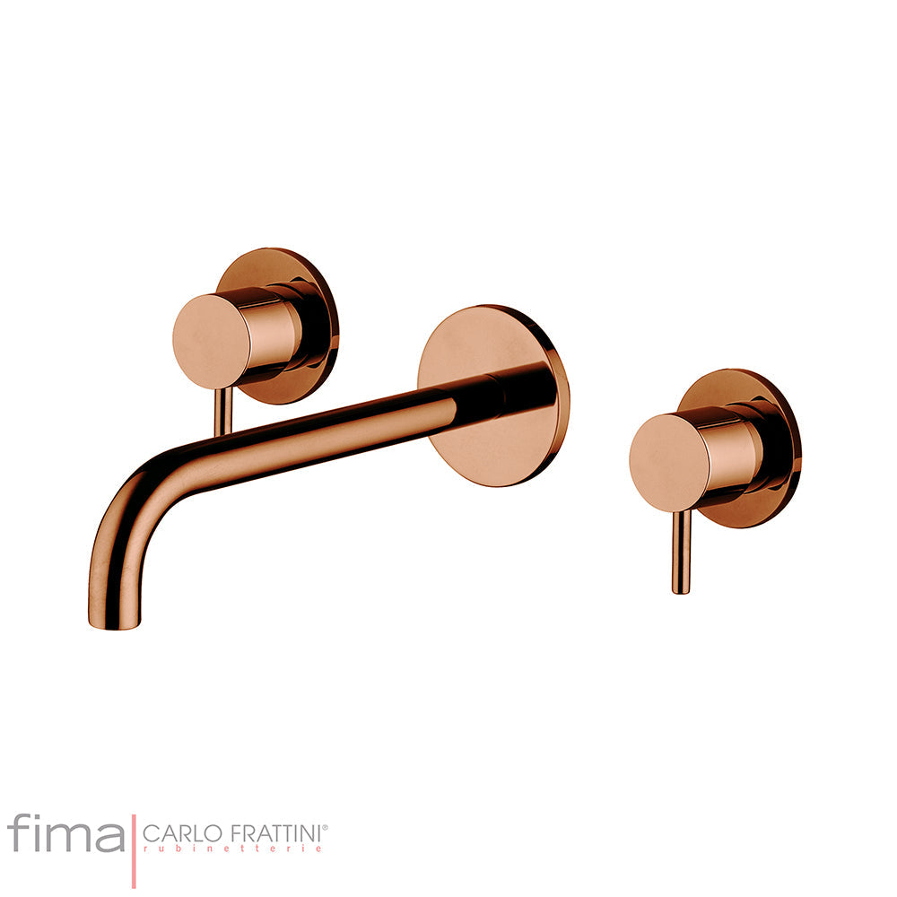 SPILLO UP BASIN MIXER - WALL MOUNTED - 3 TAP HOLE 150MM SPOUT