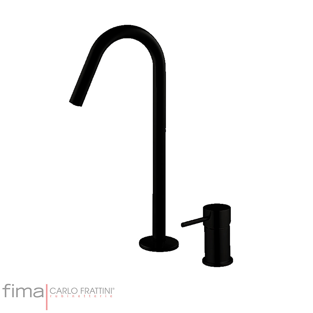 SPILLO UP BASIN MIXER - 2 TAP HOLE HOOP SPOUT