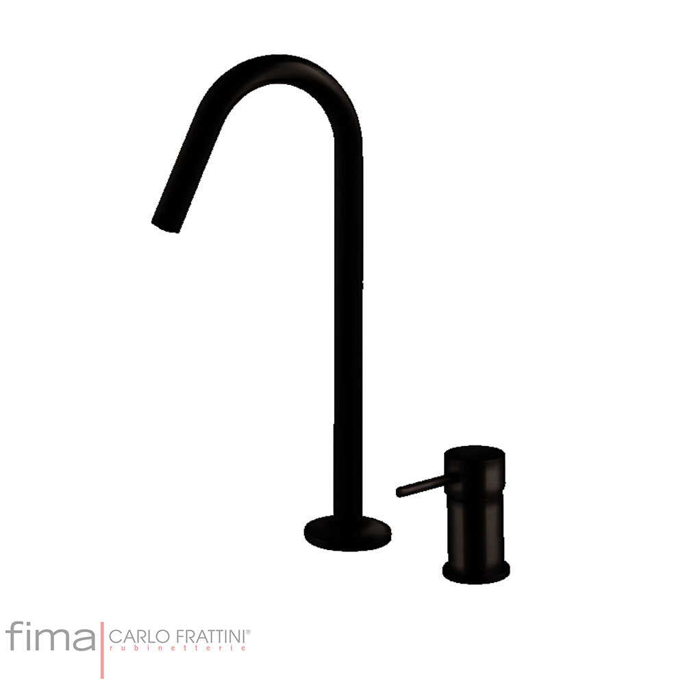 SPILLO UP BASIN MIXER - 2 TAP HOLE HOOP SPOUT