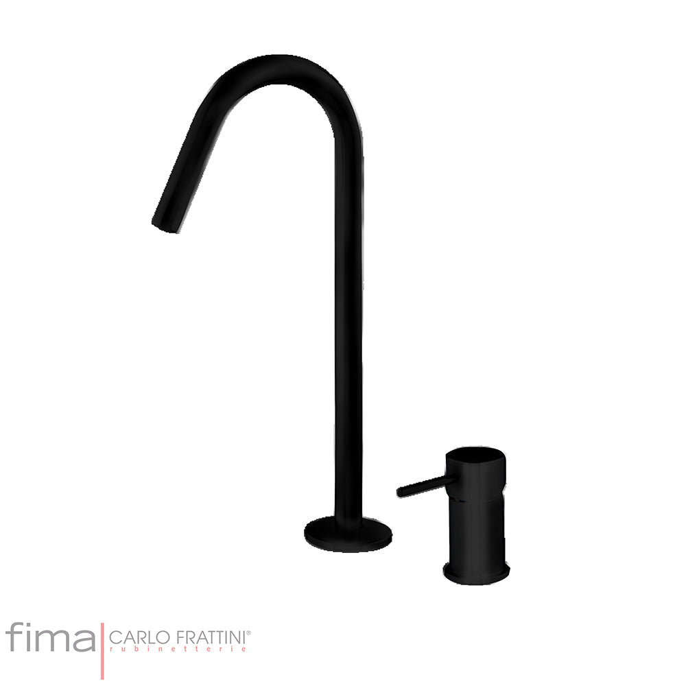 SPILLO UP BASIN MIXER - 2 TAP HOLE HOOP SPOUT