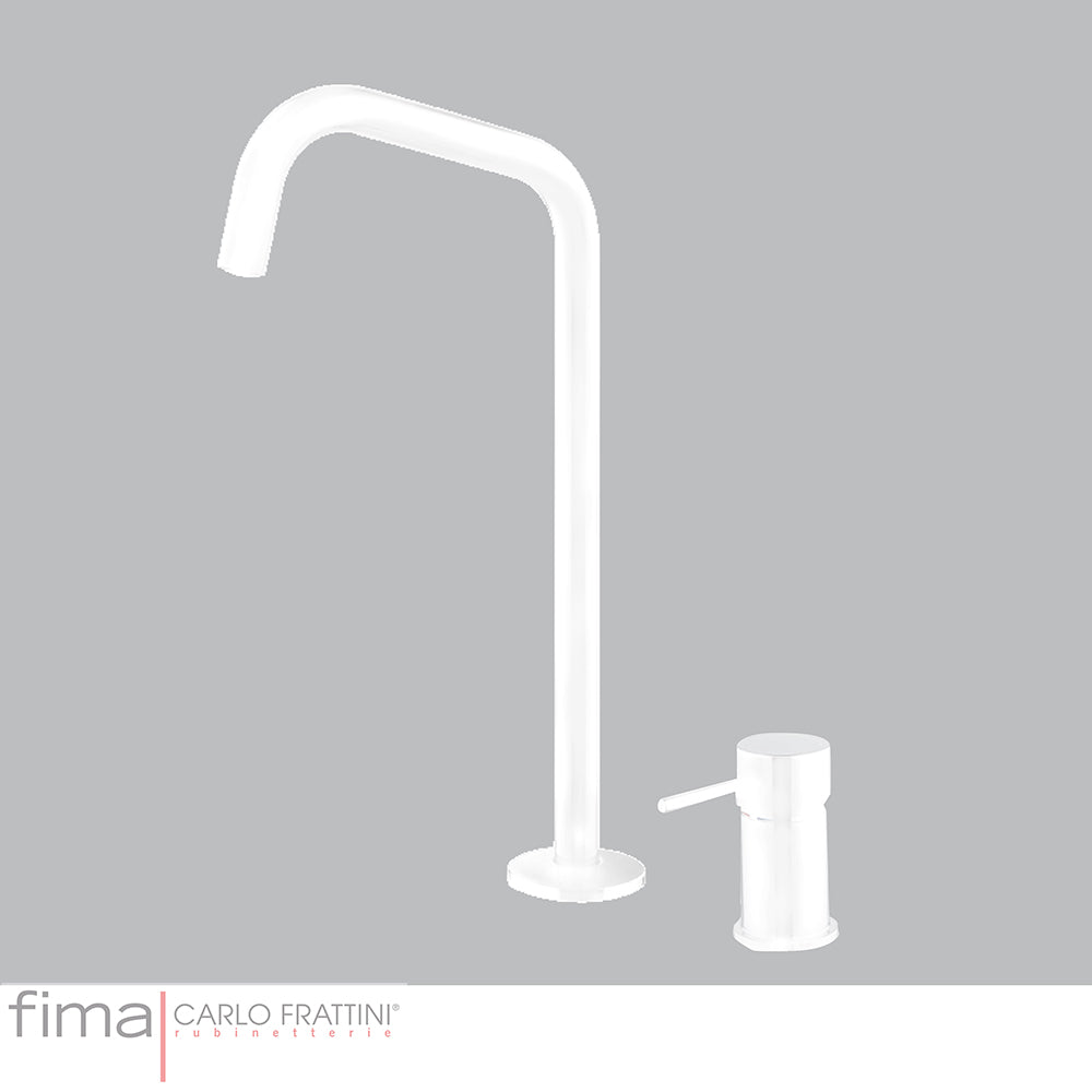 SPILLO UP BASIN MIXER - 2 TAP HOLE SQUARE SPOUT