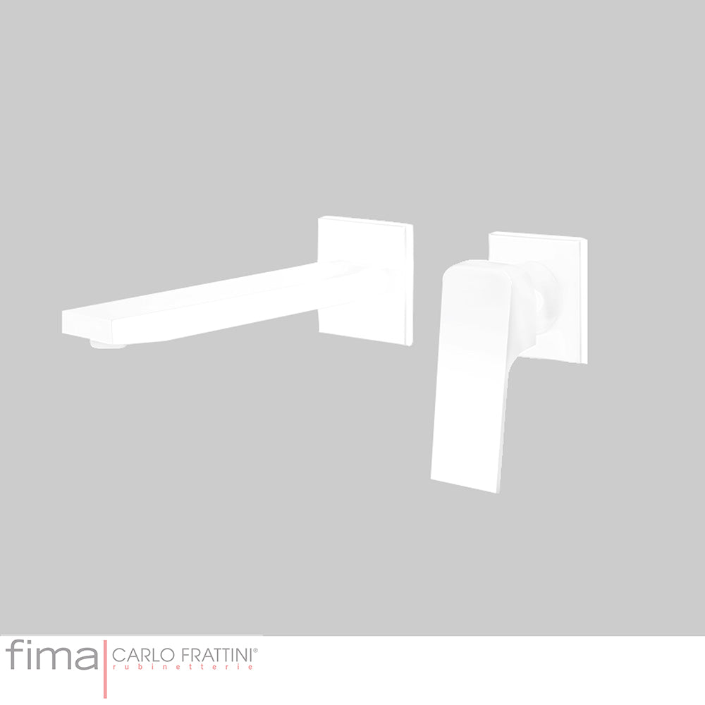 FIT BASIN MIXER - WALL MOUNTED DUAL PLATE - WLX8 200MM SPOUT