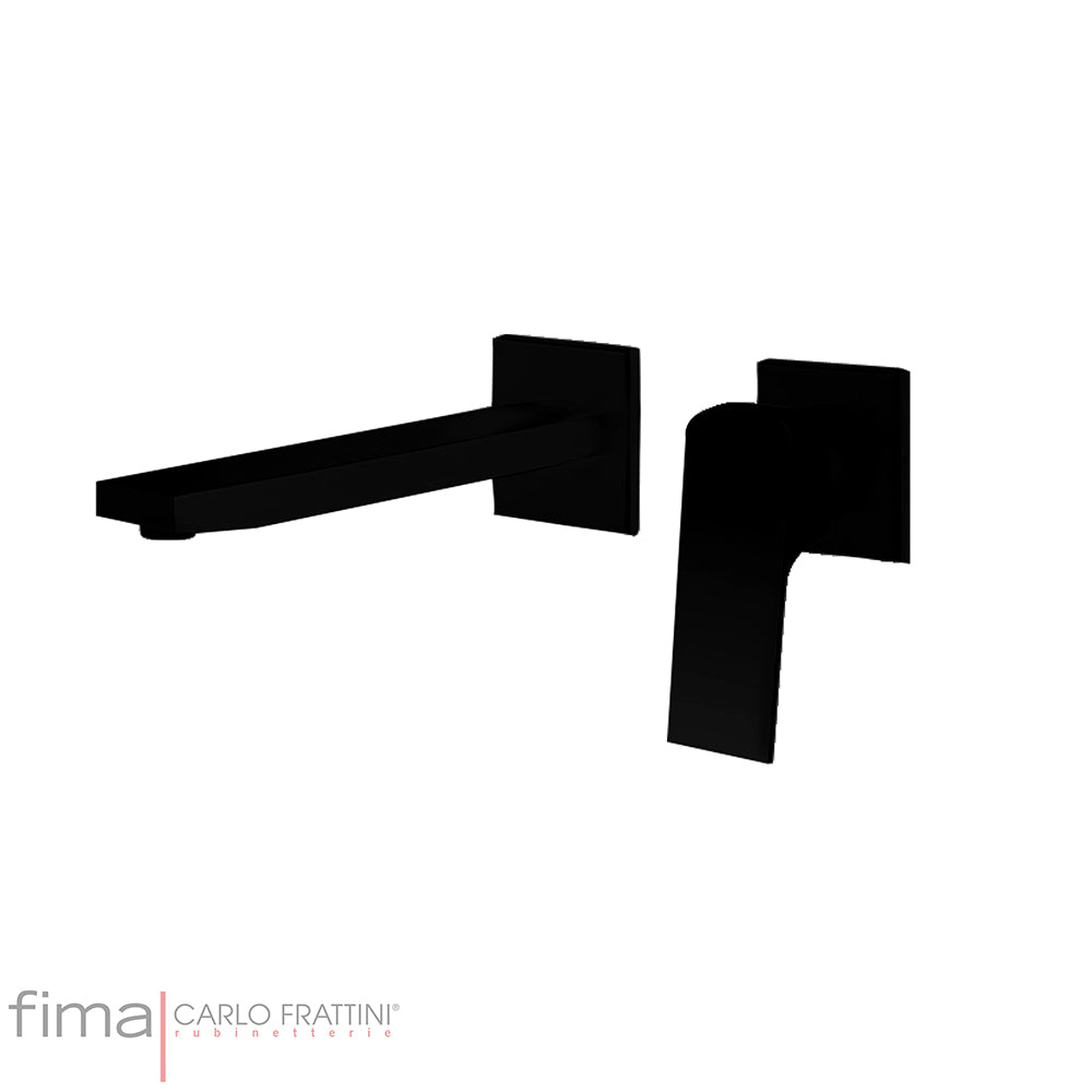 FIT BASIN MIXER - WALL MOUNTED DUAL PLATE - WLX8 200MM SPOUT