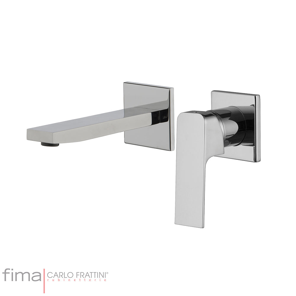 FIT BASIN MIXER - WALL MOUNTED DUAL PLATE - WX8 150MM SPOUT