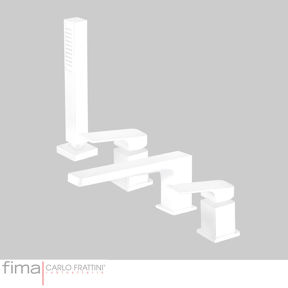 FIT BATH MIXER - DECK MOUNTED INCL SPOUT