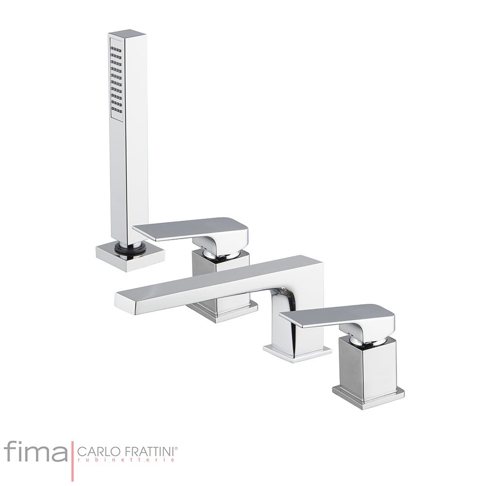 FIT BATH MIXER - DECK MOUNTED INCL SPOUT