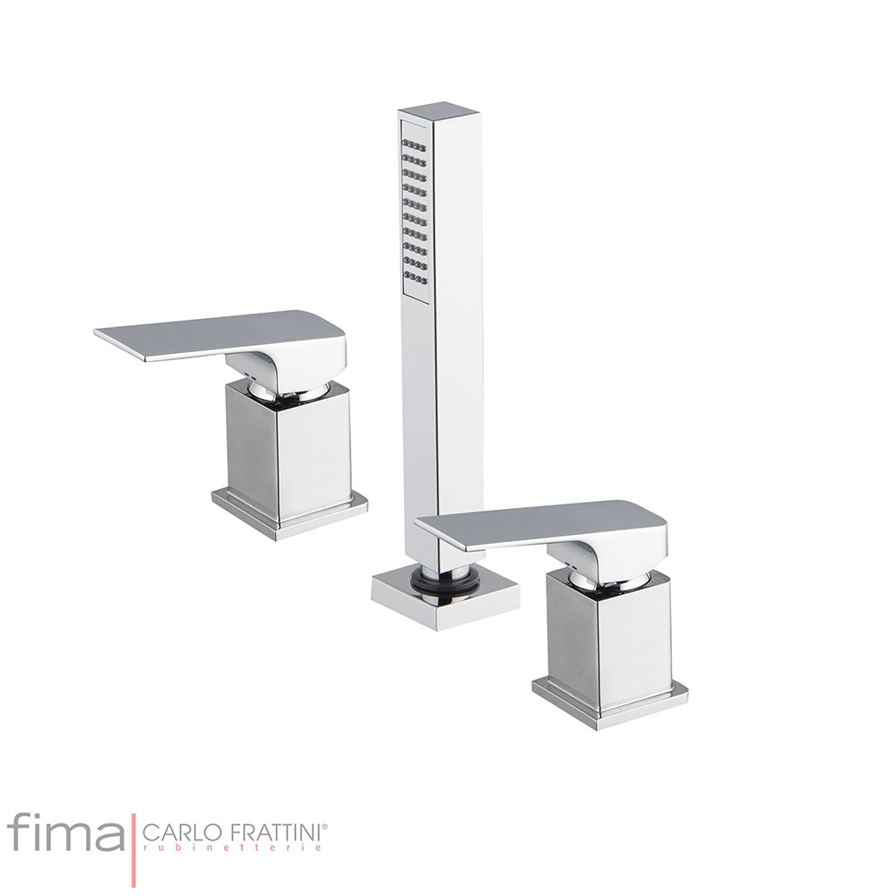 FIT BATH MIXER - DECK MOUNTED EXCL SPOUT