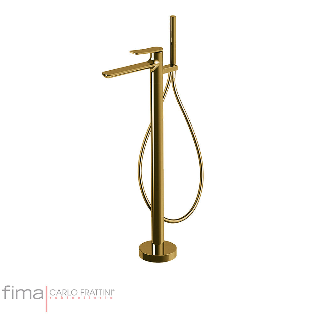 FLO BATH MIXER - FREESTANDING INCL H/SHOWER