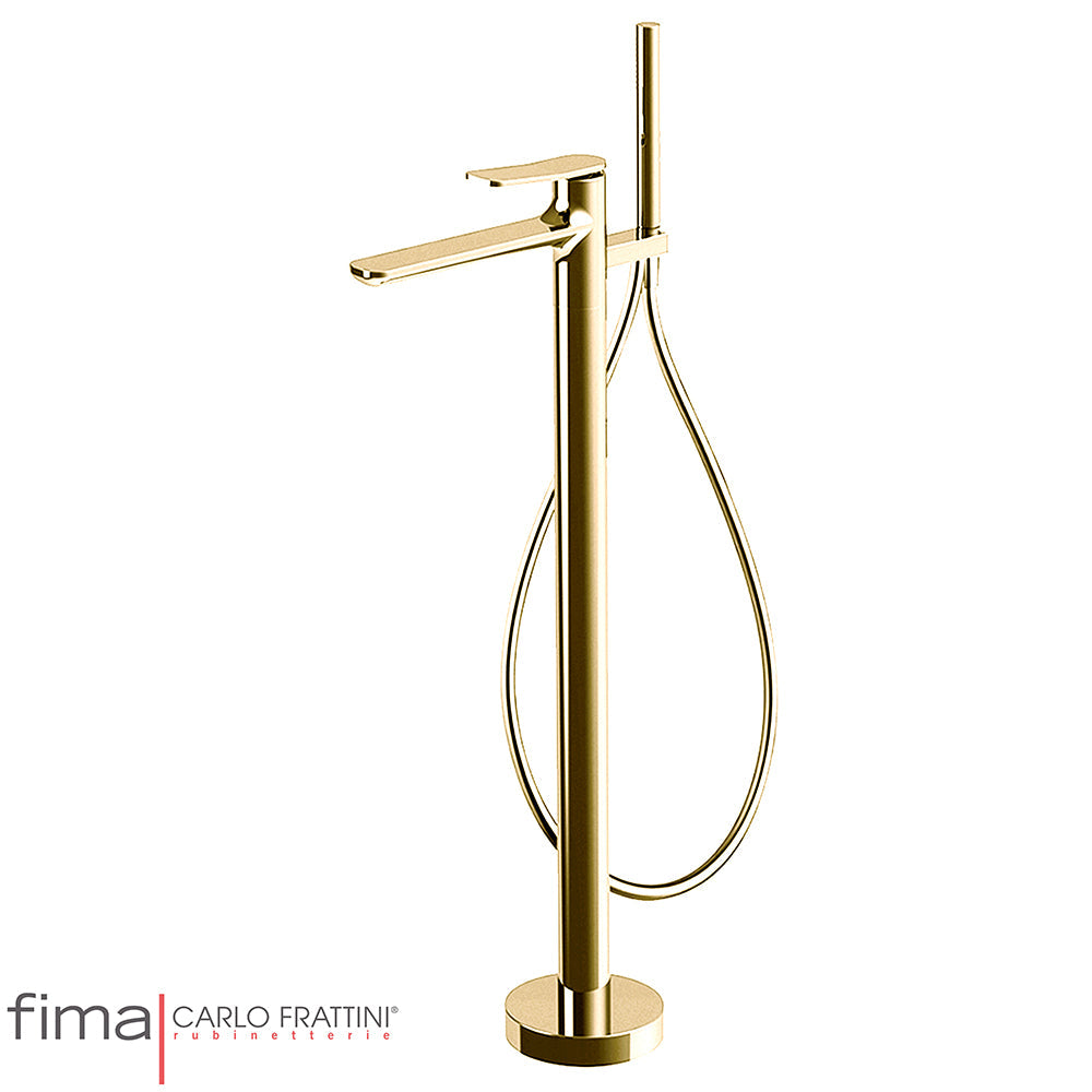 FLO BATH MIXER - FREESTANDING INCL H/SHOWER