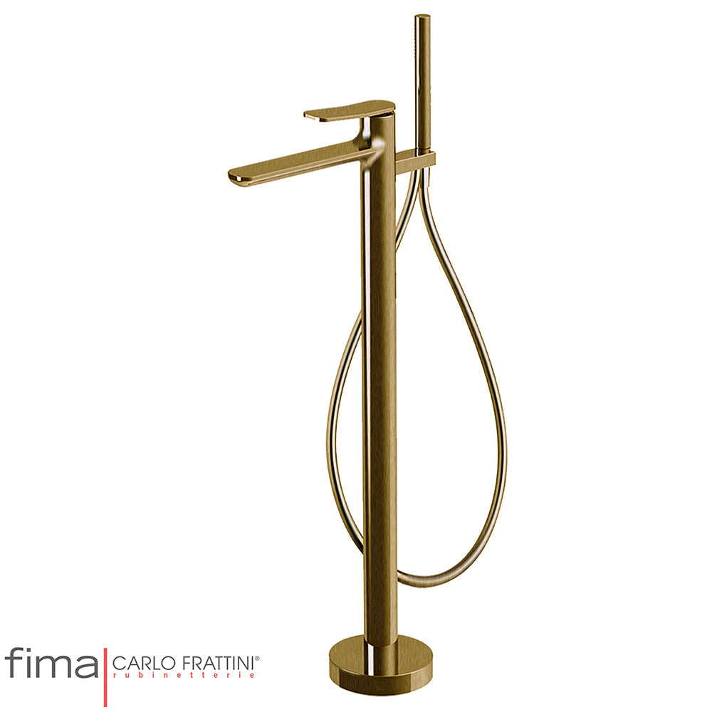FLO BATH MIXER - FREESTANDING INCL H/SHOWER