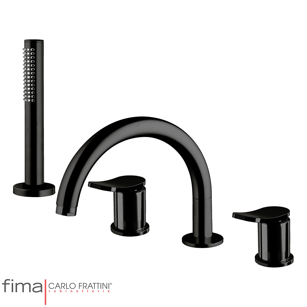 FLO BATH MIXER - DECK MOUNTED INCL SPOUT