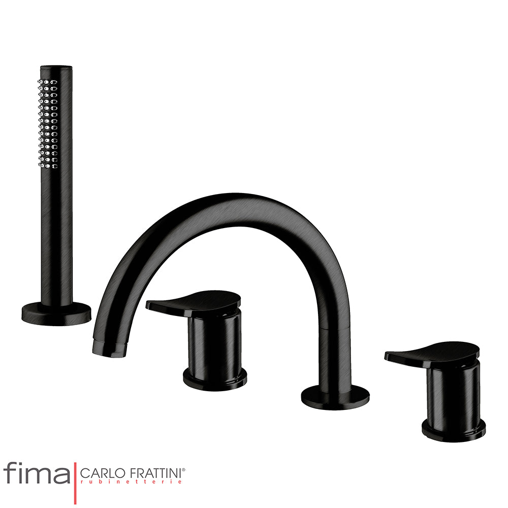 FLO BATH MIXER - DECK MOUNTED INCL SPOUT