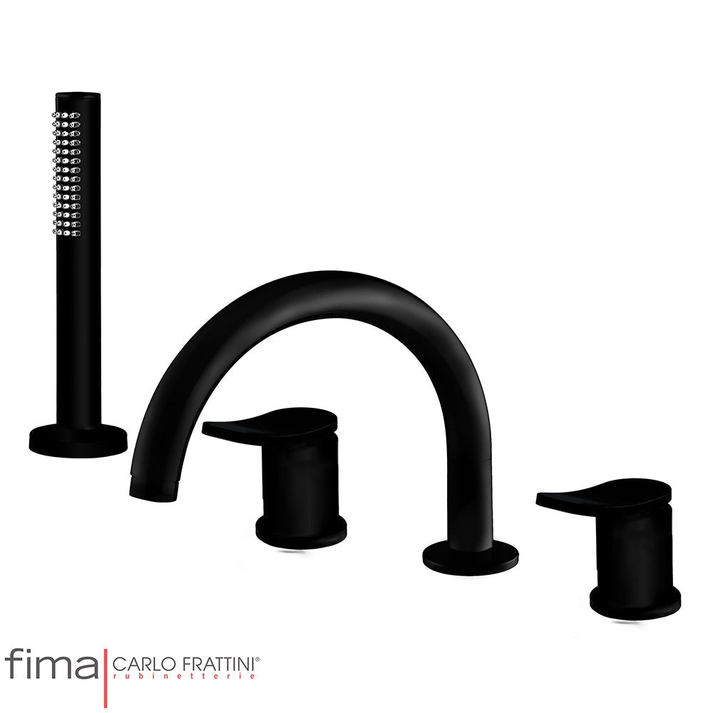 FLO BATH MIXER - DECK MOUNTED INCL SPOUT