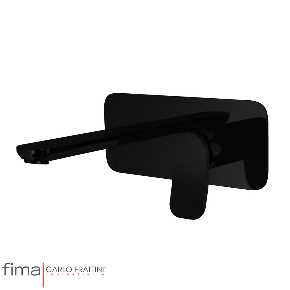 FLO BASIN MIXER - WALL MOUNTED SINGLE PLATE - WX5 150MM SPOUT