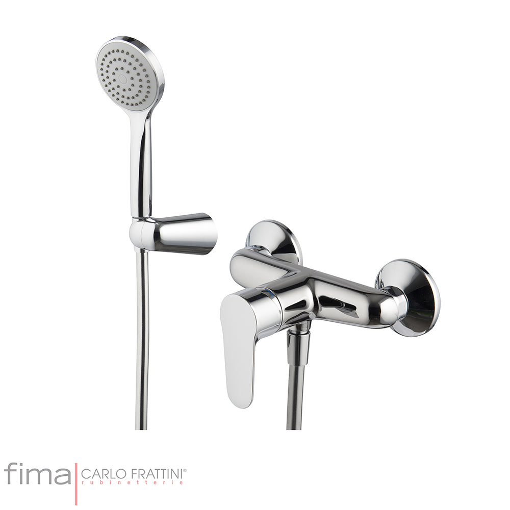 SERIE 22 SHOWER MIXER - WALL MOUNTED INCL H/SHOWER