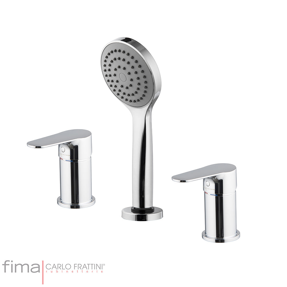 SERIE 22 BATH MIXER - DECK MOUNTED EXCL SPOUT