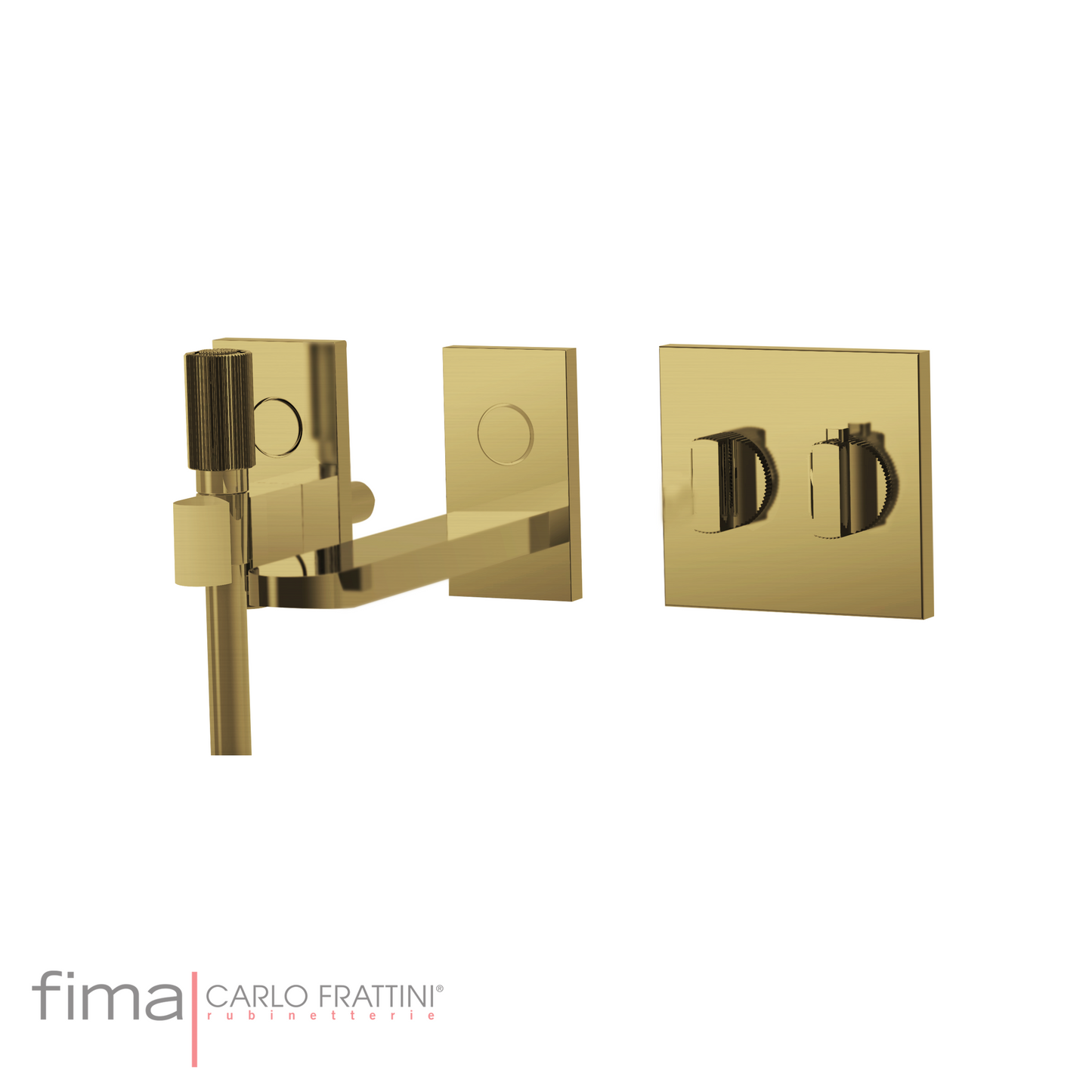 SWITCH - BUILT IN THERMOSTATIC BATH MIXER 2 OUTLETS