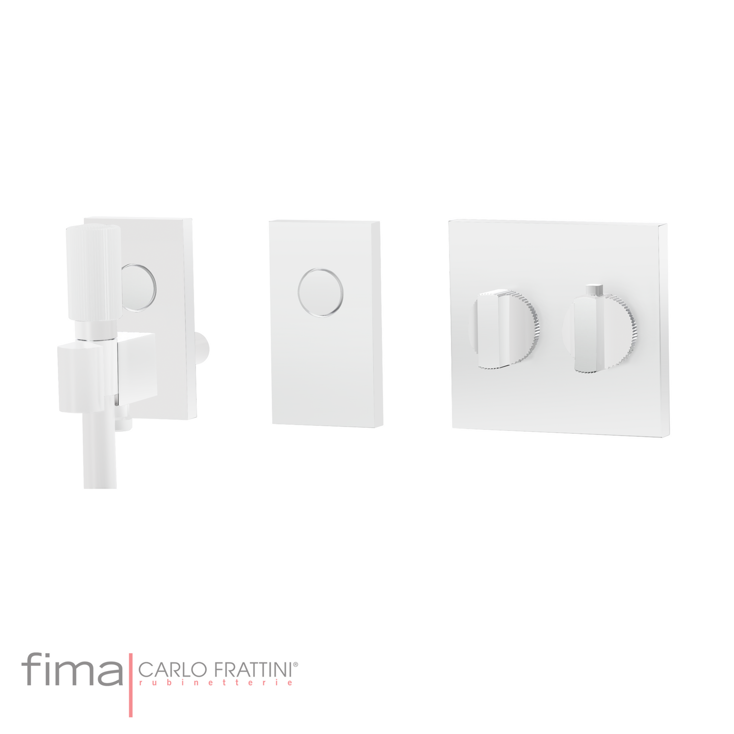 SWITCH - BUILT IN THERMOSTATIC BATH MIXER 2 OUTLETS