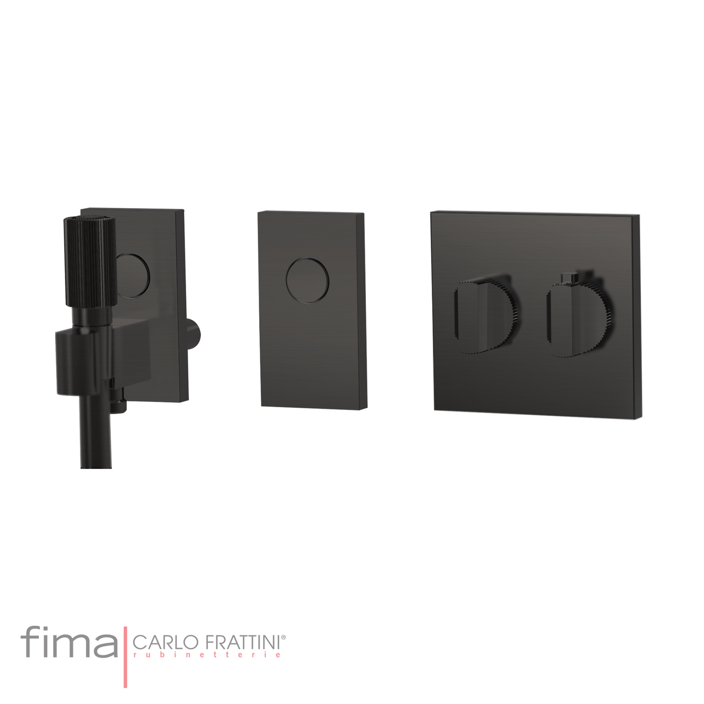 SWITCH - BUILT IN THERMOSTATIC SHOWER MIXER - 2 OUTLETS