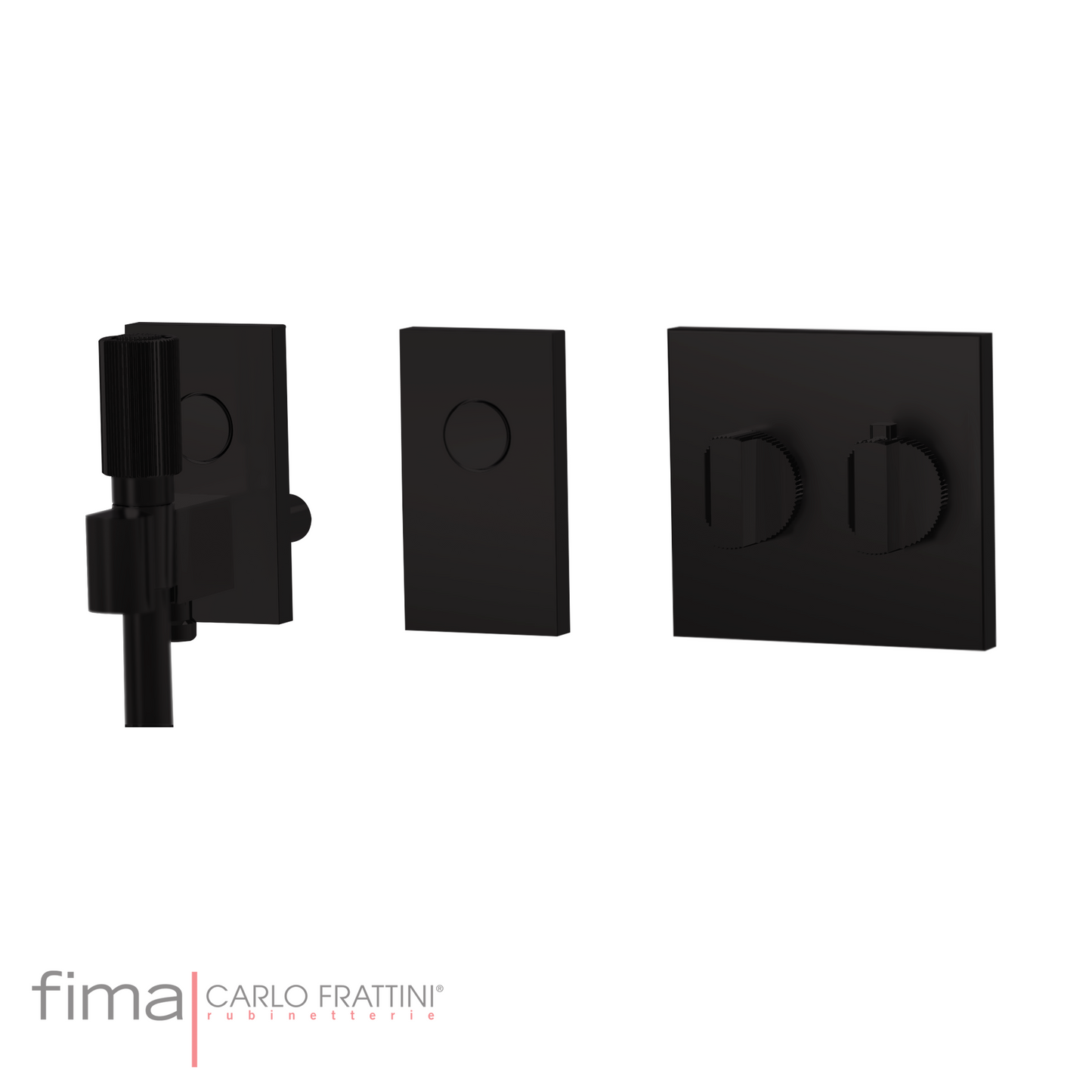 SWITCH - BUILT IN THERMOSTATIC SHOWER MIXER - 2 OUTLETS