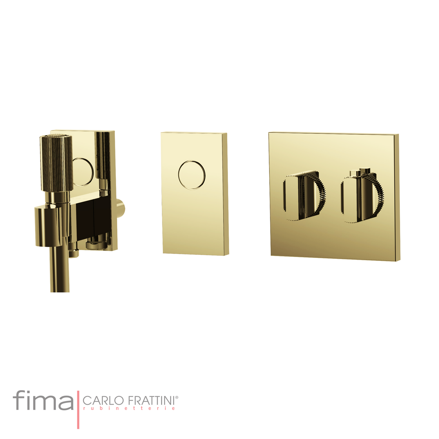 SWITCH - BUILT IN THERMOSTATIC BATH MIXER 2 OUTLETS