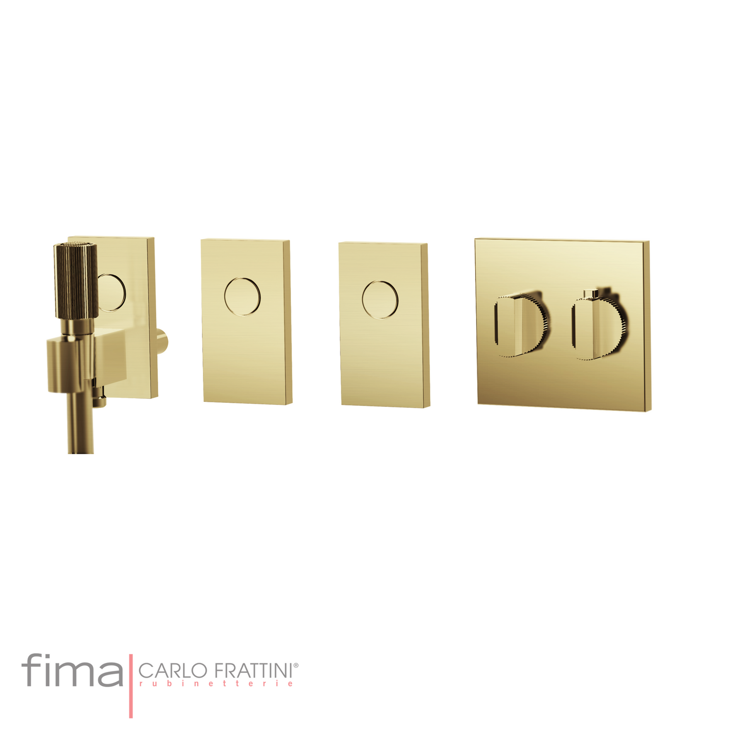 SWITCH - BUILT IN THERMOSTATIC SHOWER MIXER - 3 OUTLETS