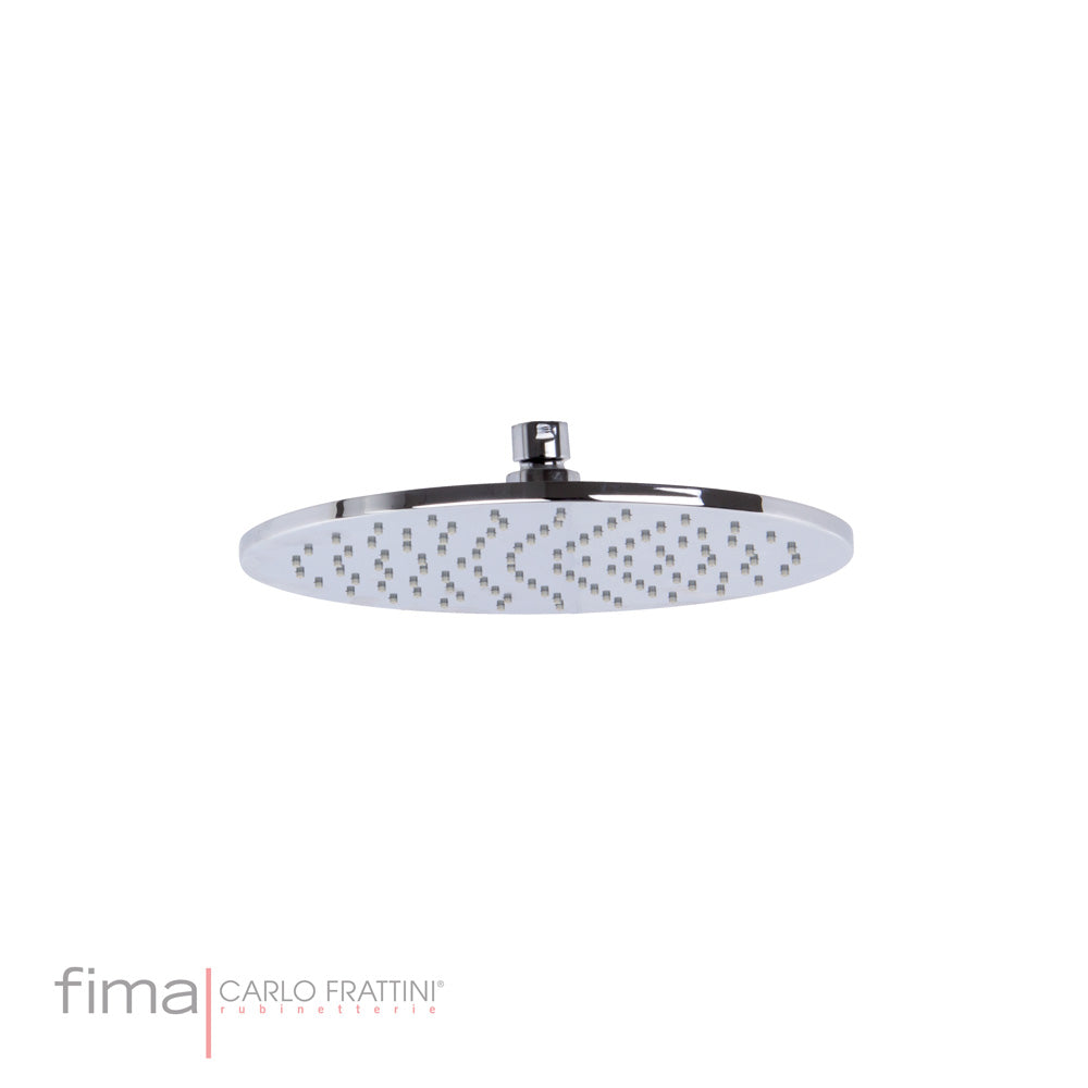 BRASS ROUND SHOWER ROSE 250MM DIAMETER