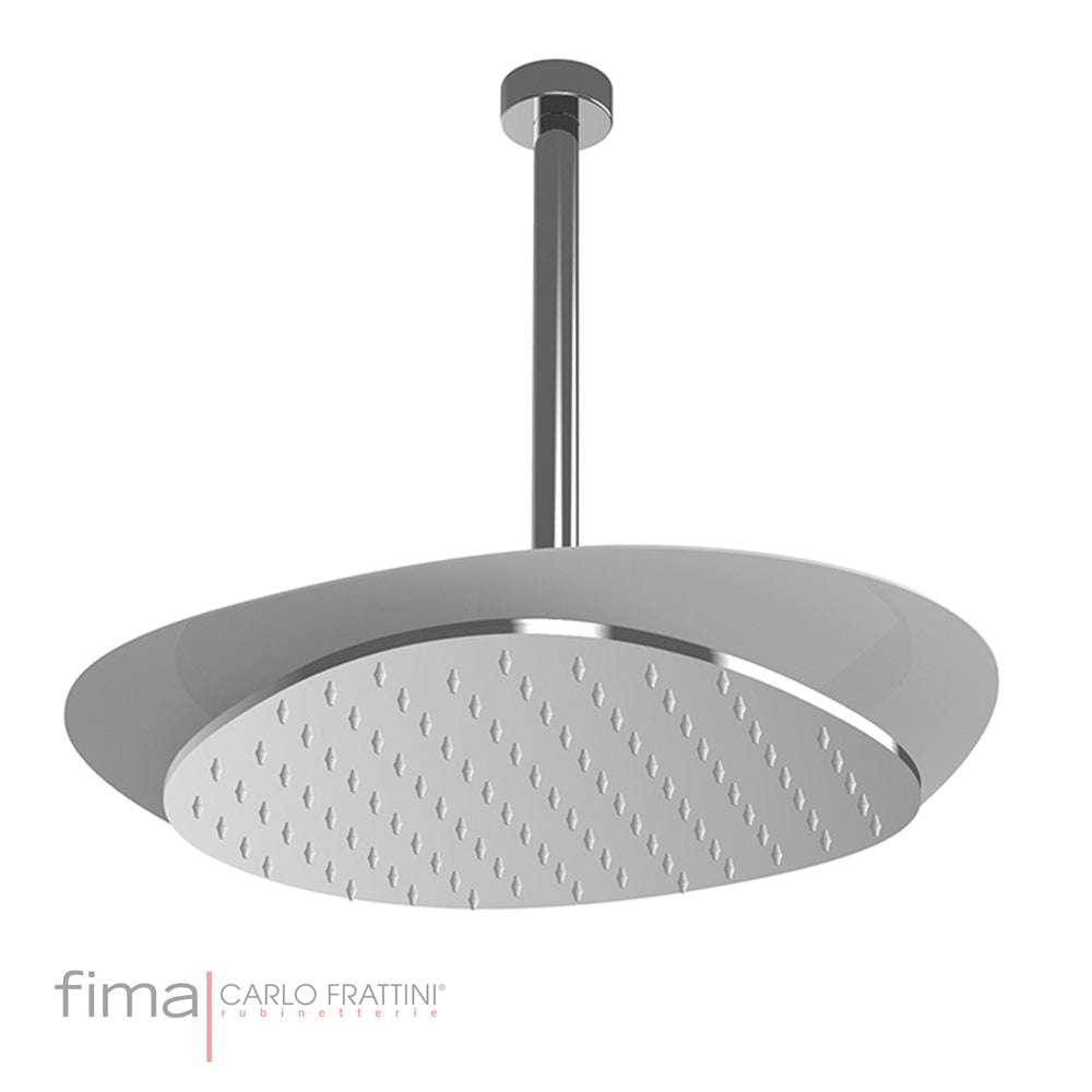 CLOUD SHOWERHEAD STAINLESS STEEL CHROME FRAME - 300MM CEILING MOUNT