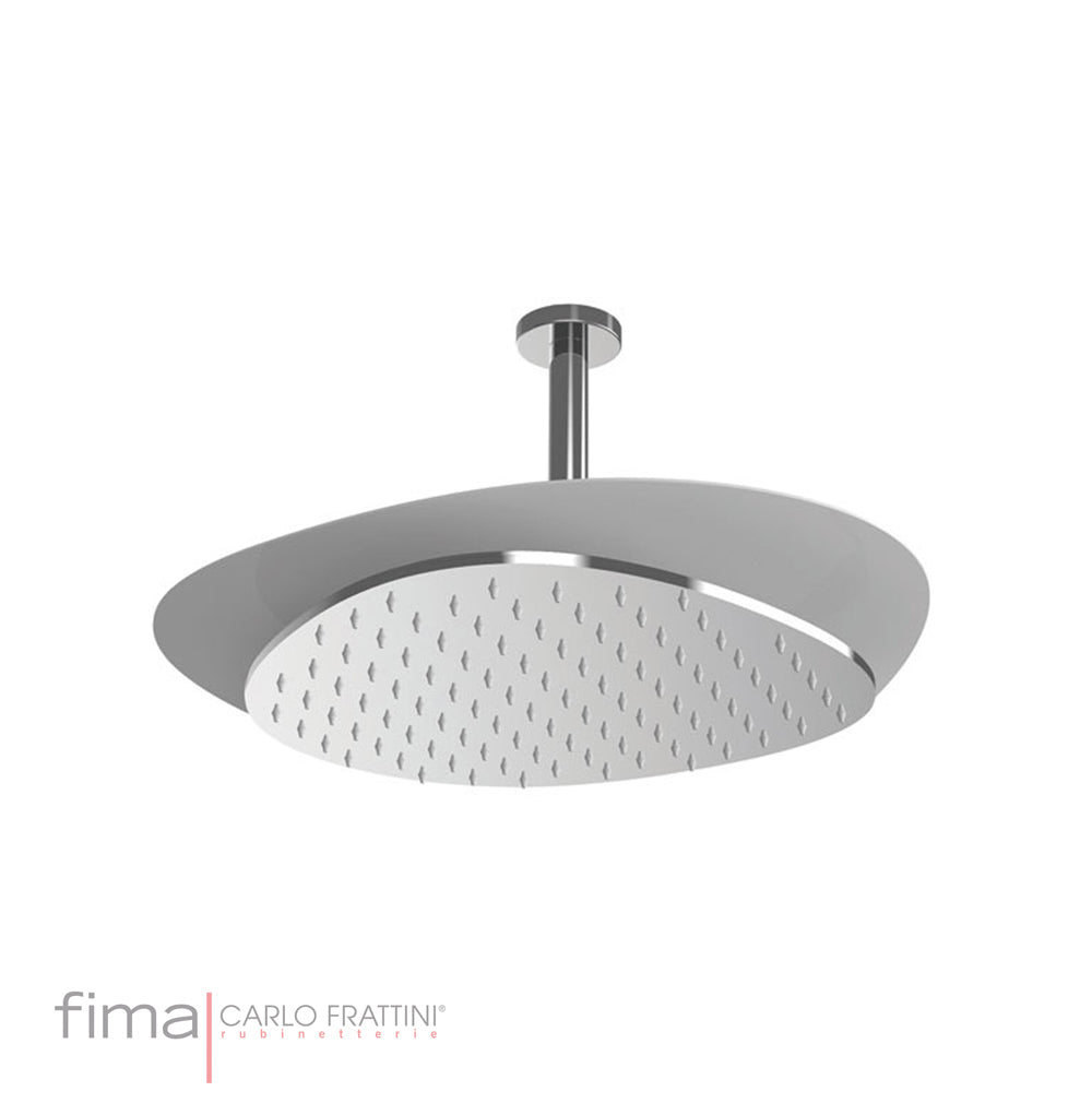 CLOUD SHOWERHEAD STAINLESS STEEL CHROME FRAME - 150MM CEILING MOUNT
