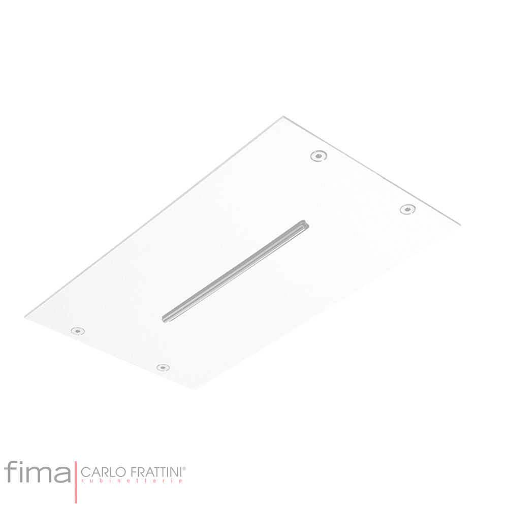 MODULAR SHOWERHEAD STAINLESS STEEL CASCADE FLOW - CEILING MOUNT