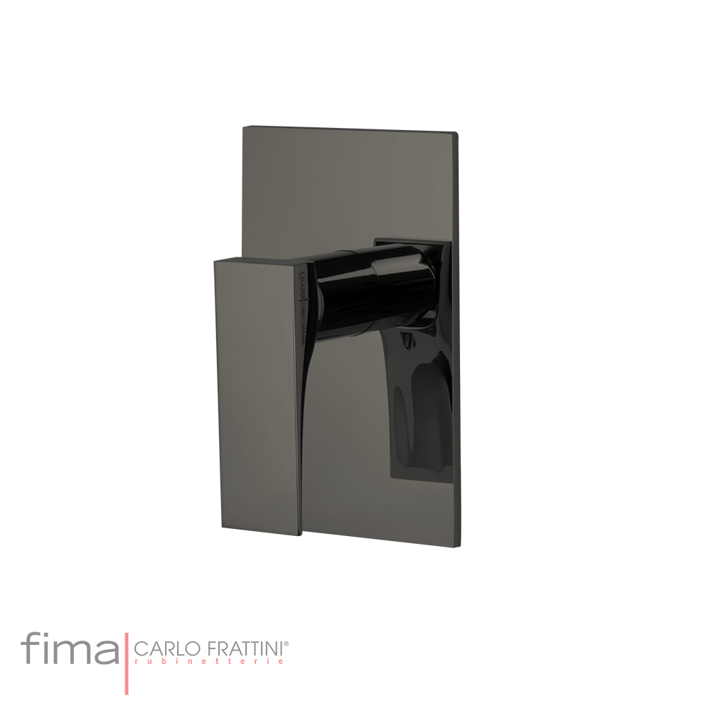 Fima Carlo Frattini - Africa - Zeta Bath/Shower Mixer - CS - Brushed Black Chrome - Coming Soon