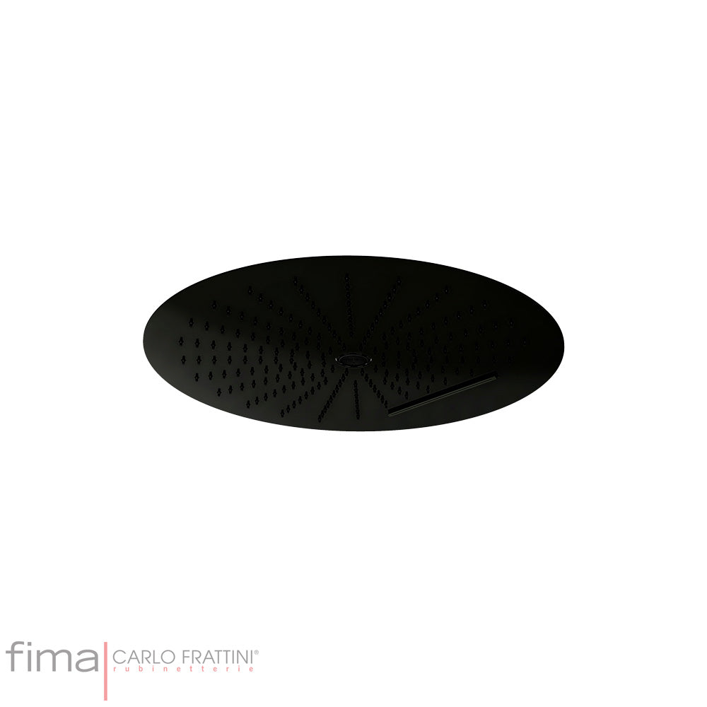 ROUND SHOWERHEAD STAINLESS STEEL - 3 JETS - CEILING MOUNT