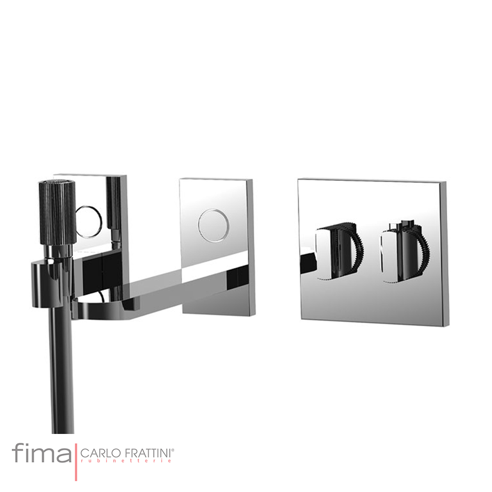 SWITCH - BUILT IN THERMOSTATIC BATH MIXER 2 OUTLETS