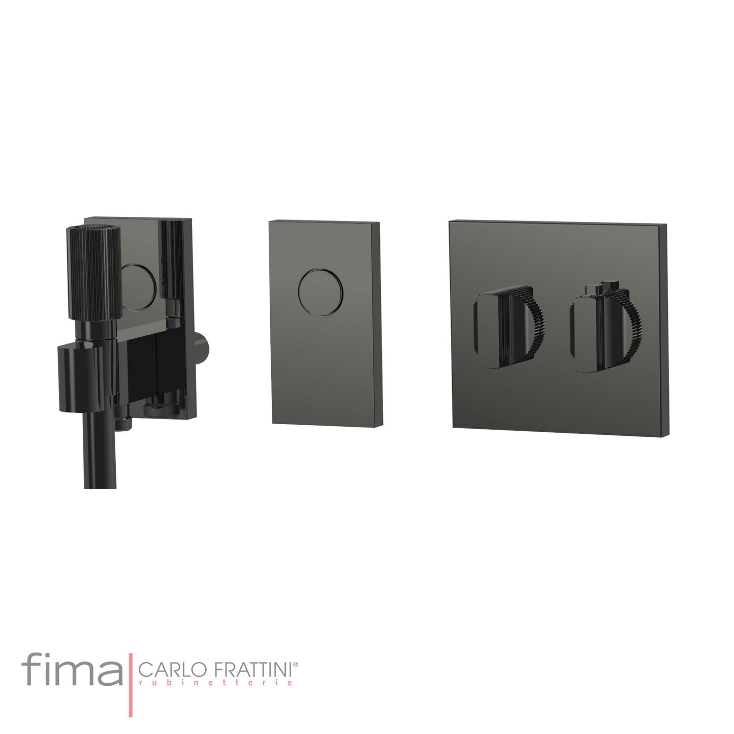 SWITCH - BUILT IN THERMOSTATIC SHOWER MIXER - 2 OUTLETS