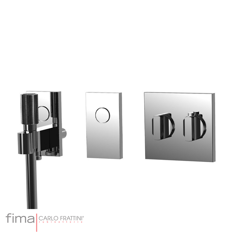 SWITCH - BUILT IN THERMOSTATIC SHOWER MIXER - 2 OUTLETS