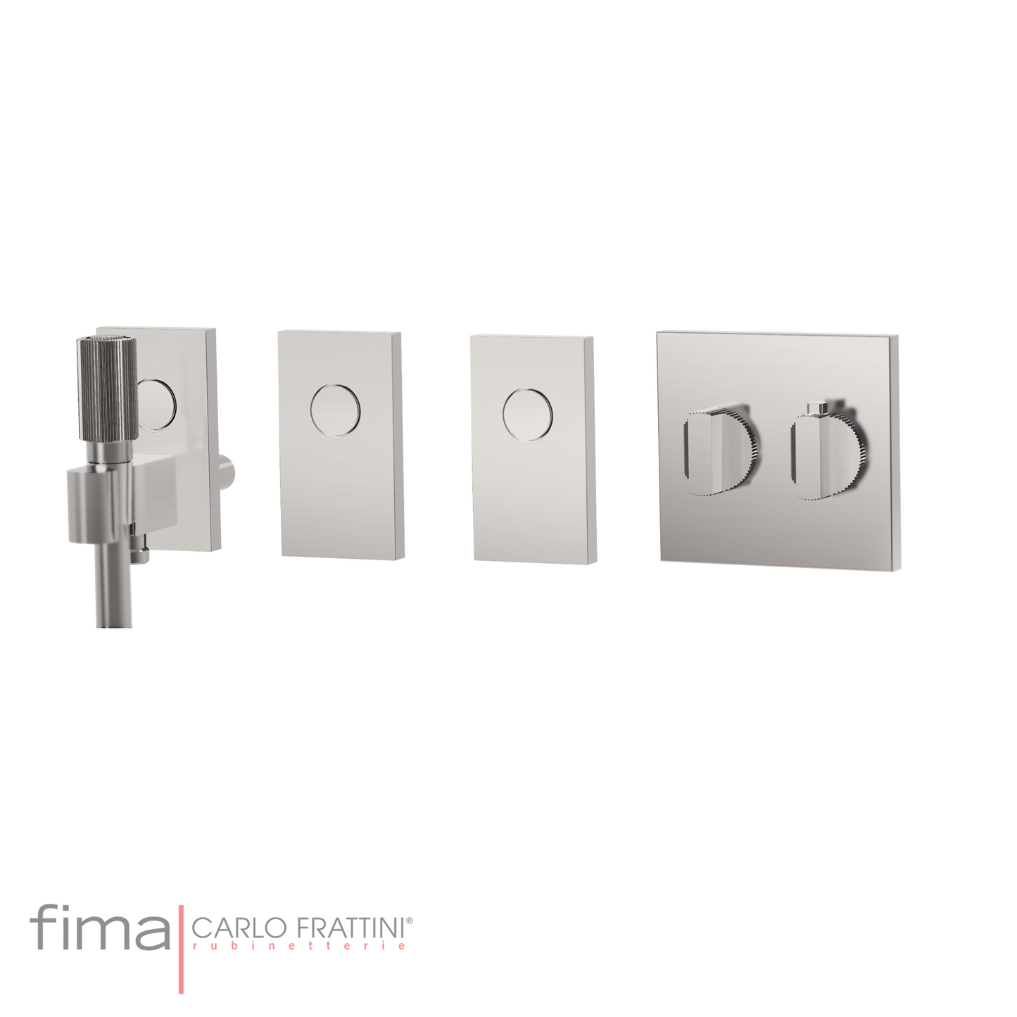 SWITCH - BUILT IN THERMOSTATIC SHOWER MIXER - 3 OUTLETS